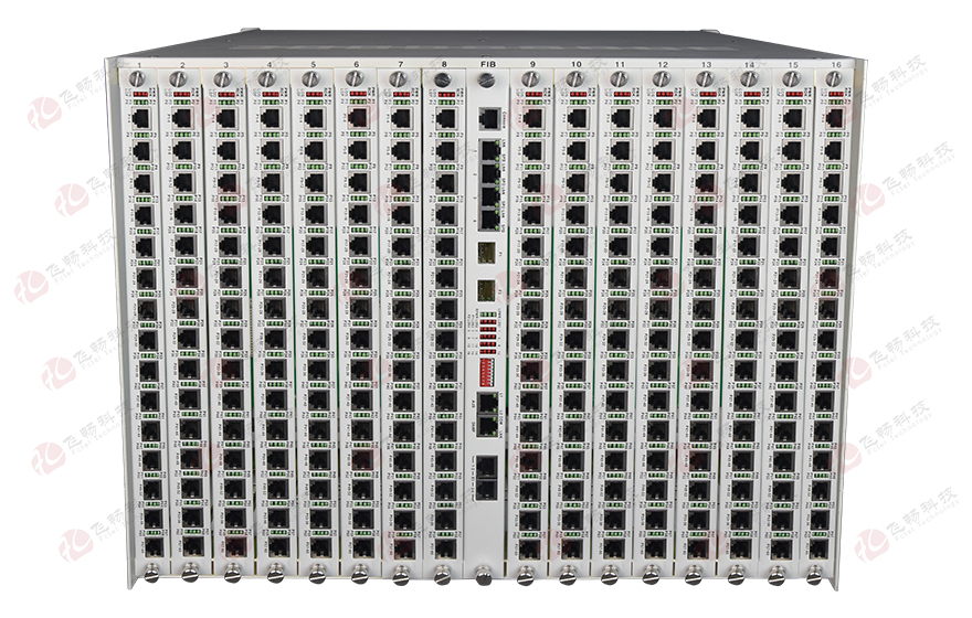 飛暢科技-960路電話光端機(jī)（8U 19英寸，SFP 1+1光備份）