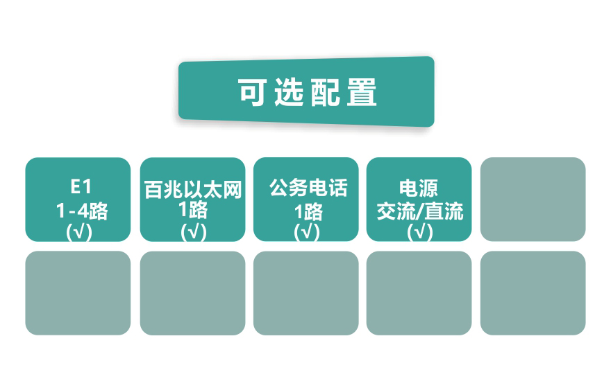 飛暢科技-4E1+1FE  PDH光端機(19英寸1U)