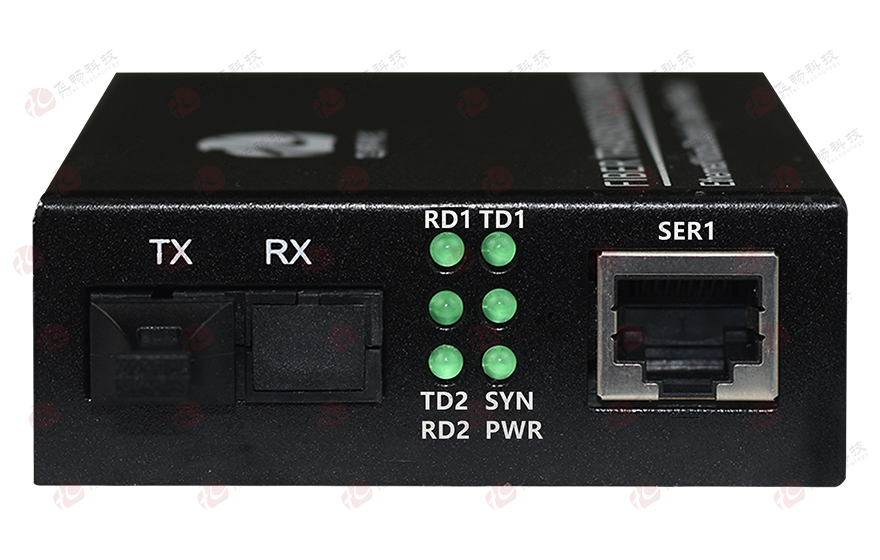 飛暢科技-袖珍型2路RS232/422/485光貓